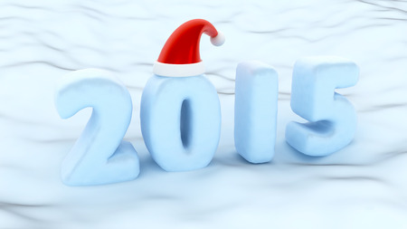 2015 Snow Santa hat
