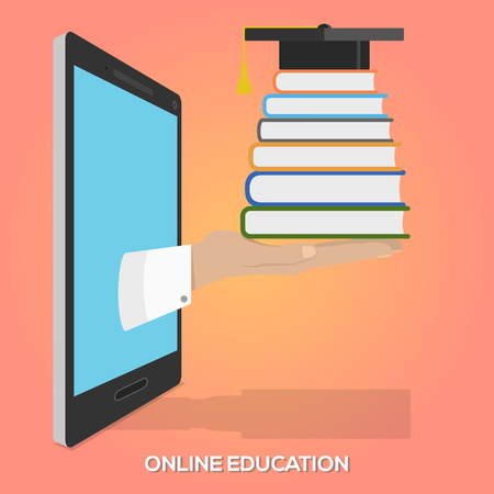 Online Educationのイラスト素材