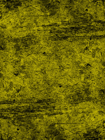 Abstract grunge black and yellow distressed texture as backgroundの写真素材
