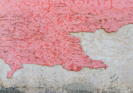 Abstract beautiful red stone wall texture backgroundの写真素材