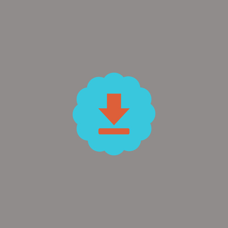 download icon and symbolの写真素材