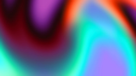Abstract background with blurred gradient shapes. soft waves. Colorful light shapes