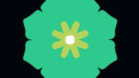 floral pattern background. Simple ornament shapesの写真素材