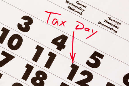 taxdayの写真素材