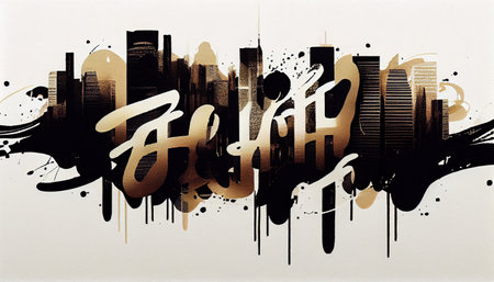 "Zen Brushstrokes" is a portfolio featuring minimalist calligraphy of the flowing ink design. With different east asian themes, this captures the essence of peace and tranquility.の素材