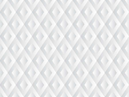 Repetitive geometric abstract background in white color, vector seamless backgroundのイラスト素材