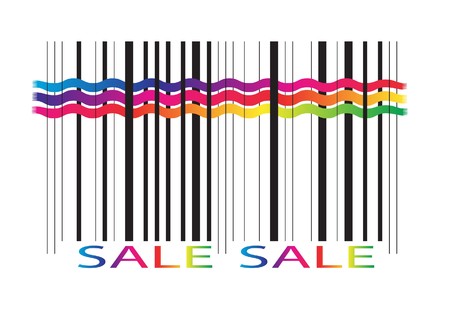 Sale label isolated on whiteのイラスト素材