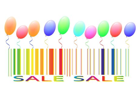 Sale label isolated on whiteのイラスト素材