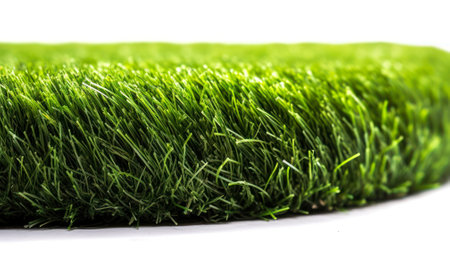 artificial green lawn grass generative ai.の素材
