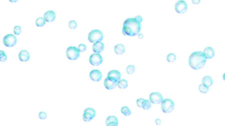 bubble foam particle effect background