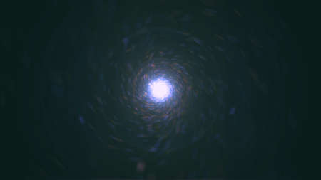 cosmos space universe effect backgroundの写真素材