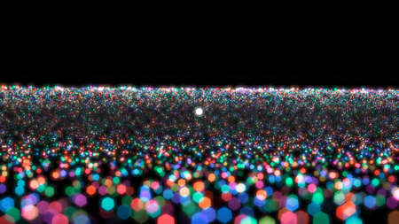 particle glow glitter effect background