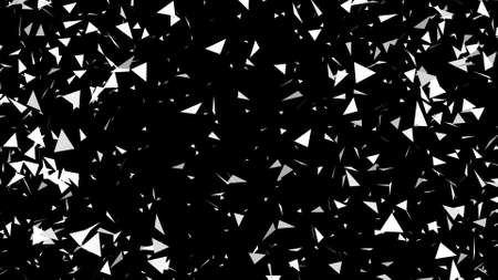 particle explosion shape abstract background