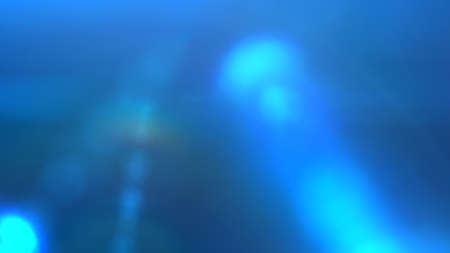 particles and optical flares blue loop flicker bokeh