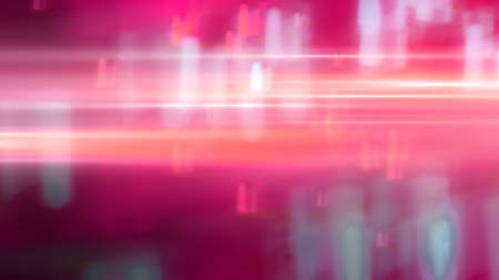 particles and optical flares blue loop flicker bokeh