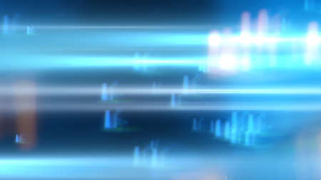 particles and optical flares blue loop flicker bokeh