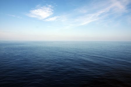 Deep Blue Seaの写真素材