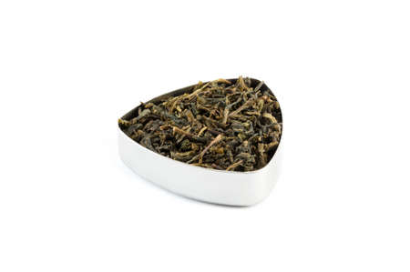 Green Manjolai, aromatic and fresh green tea from Indiaの写真素材