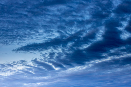 blue sky with cloud closeup, nature abstract background, nature seriesの写真素材