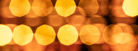Abstract circular bokeh background of Christmaslight. Bokeh lights.の写真素材