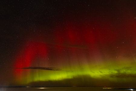 Aurora borealis, northern lights, northern lights, northern lightsの写真素材