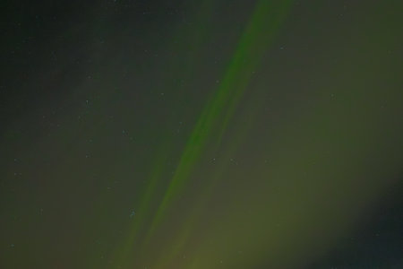 Aurora borealis, northern lights, in the night skyの写真素材