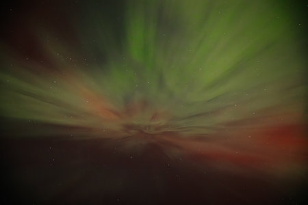 Aurora borealis, northern lights, aurora borealis.の写真素材