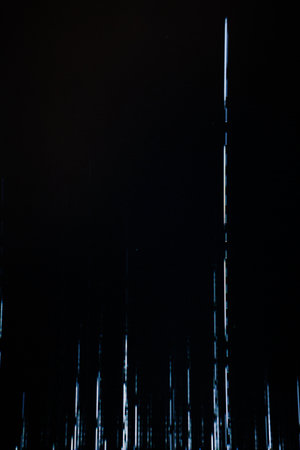 abstract black background with some smooth lines in it (shallow DOF)の写真素材