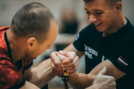 Open-air training of boxers at the Moscow gymのeditorial素材