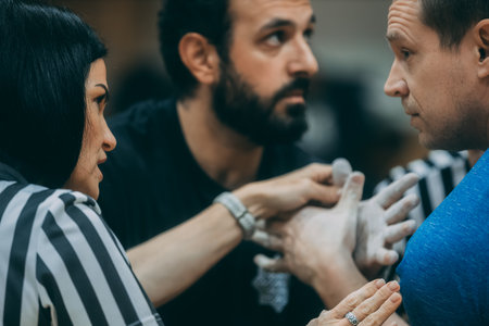 Man and woman holding hands together. Man and woman holding hands.のeditorial素材