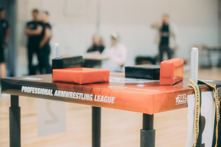 Training room of fitness center in Kharkiv, Ukraineのeditorial素材