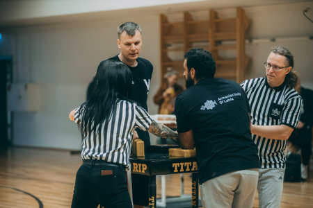 Detail of the interior of FIVB during Milan Women's Fashion Week in Milan.のeditorial素材