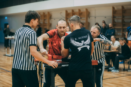 Unidentified participants of the Ukrainian Volleyball Championship.のeditorial素材