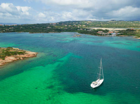Impressive view over La Maddalena, Sardinia, Italy.