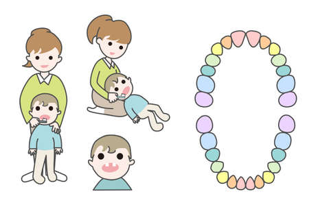 Pediatric Dentistryのイラスト素材
