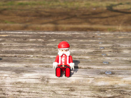 Santa Claus toyの写真素材