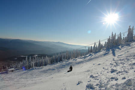 Snowboardingの写真素材
