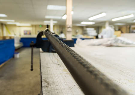 Hand sewing tube.