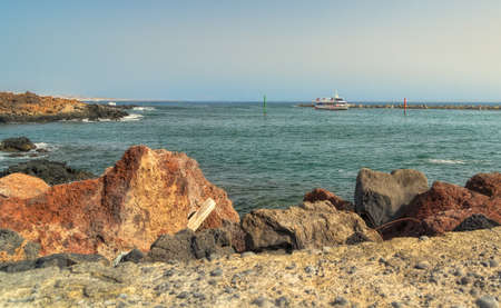 Rocky shore.の写真素材