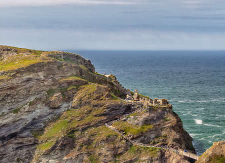 Tintagel Castle.のeditorial素材