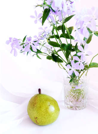 flowers and pearの写真素材