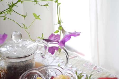 tea partyの写真素材