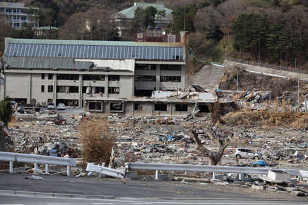 earthquake, tsunami, japan, 311のeditorial素材