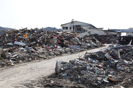 earthquake, tsunami, japan, 311のeditorial素材