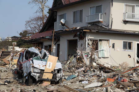 earthquake, tsunami, japan, 311のeditorial素材