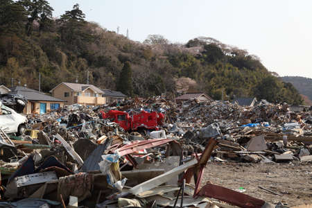earthquake, tsunami, japan, 311のeditorial素材