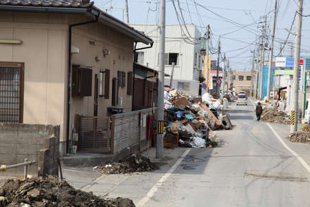 earthquake, tsunami, japan, 311の写真素材