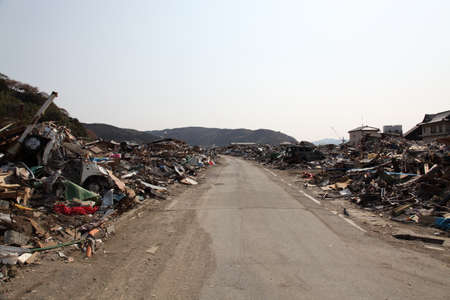 earthquake, tsunami, japan, 311のeditorial素材