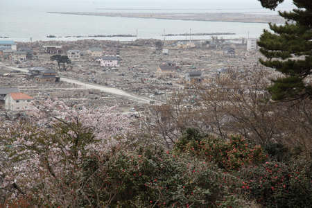 earthquake, tsunami, japan, 311のeditorial素材