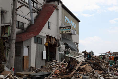 earthquake, tsunami, japan, 311のeditorial素材